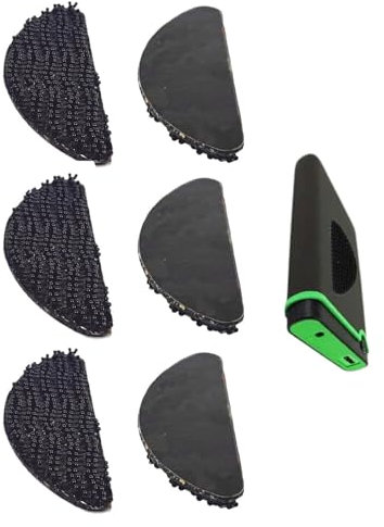 ZEXIJOW 6 Pezzi Riutilizzabile Dual Lock T.pass Sistema di Fissaggio Removibile a Incastro,Trasparente,Adesivo per Fissaggio T.pass Dual Lock,Supporto trasparente in nastro