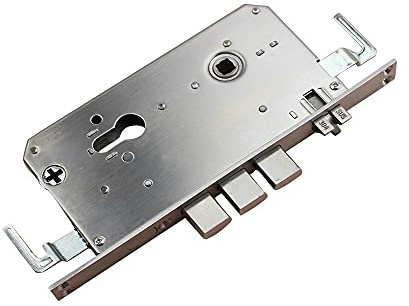 Cerraduras De Embutir Para Puertas Acero inoxidable seguridad puerta de madera dormitorio interior 3 puntos mortaja grilletes corredera marco cerradura cuerpo