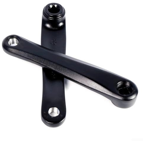 DurAll 170 mm aluminiumlegering elektrisk cykel vevarm för Bafang monterad motor BBS01 BBS02B svart lätt 430 g enkel installation vattentät design lämplig ersättning