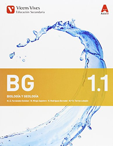Bg 1. Biología Y Geología. Libro 1, 2 Y 3. Aula 3D - 9788468230375