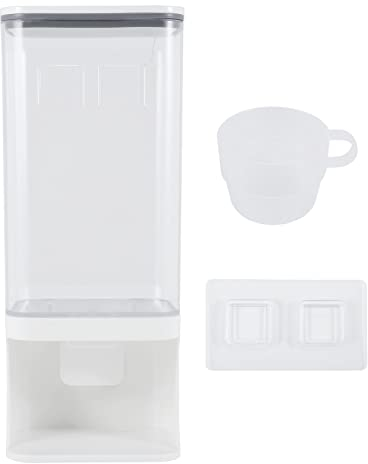 XIAOJUN Dispensador para alimentos secos, una pared, transparente, caja para la conservación de frutas para alimentos secos – 1500 ml