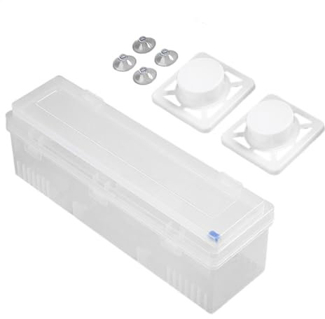 Coupe-film d'emballage alimentaire - Découpeur de diapositives de film alimentaire réutilisable | Distributeur d'emballage réutilisable pour la maison avec coupe-diapositives pour