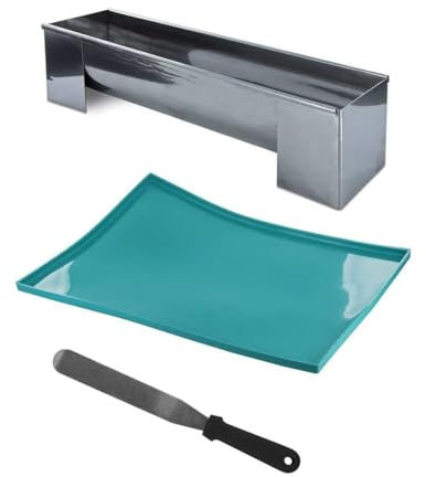 AltoBuy Coffret Pâtisserie Spécial Bûche avec Moule et Plaque à Génoise - Genova