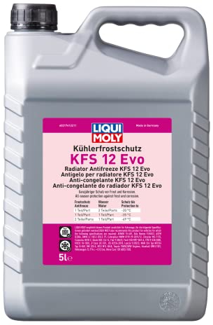 LIQUI MOLY Kühlerfrostschutz KFS 12 Evo | 5 L | Kühlerschutz | Art.-Nr. 21741