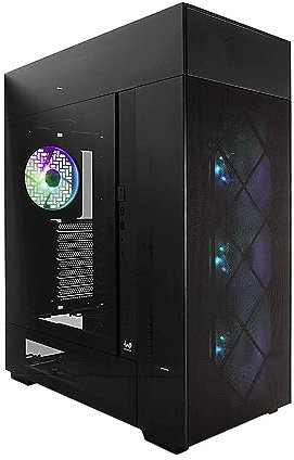IN WIN Modfree Deluxe Big-Tower Tempered Glass - schwarz