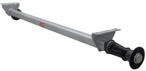 Knott Eje sin Freno 750 kg para Remolque Ligero, Suspensión de Torsión Estable de 1505 mm y Bujes de 1805 mm, Anclaje 4x100 para Unitrailer Moto 3