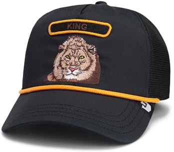 Goorin Bros. Trucker Cap GB2 Lion Black Schwarz, Size:OneSize