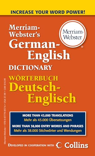 Merriam-Webster’s German-English Dictionary (English and German and Multilingual Edition)