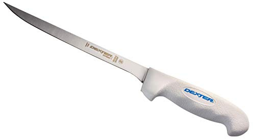 Dexter Outdoors SOFGRIP Flexible Fillet Knives with Sheath,Grey/Silver