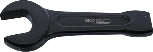 BGS 35285 | Slogging Open End Spanner | 85 mm | Length 380 mm, chrome vanadium steel, surface burnished black, warm forged, heavy design