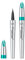 Ultra-Fine Sponge Tip Eyeliner Waterproof Sweat Proof No-Smudging Quick-Drying Liquid Eyeliner Pen 1ml Contacts Colored Lenses Pack (black, One Size)