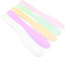 JIHUOO 6 Pcs Large Plastic Cosmetic Spatulas Scoops Make Up Face Spatulas Makeup Spoons Skin Care Applicator Spatulas Facial Cream Scoops