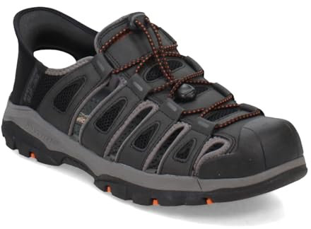Skechers Tresmen-Norvick Fisherman Sandale für Herren, Schwarz, 46 EU