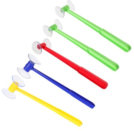 Kisangel Lot De 5 Marteaux Ventouse Montessori Jouets De Tri des Couleurs Sensoriels Jeux D’Apprentissage Préscolaires Coordination Œil-Main Maison Et École