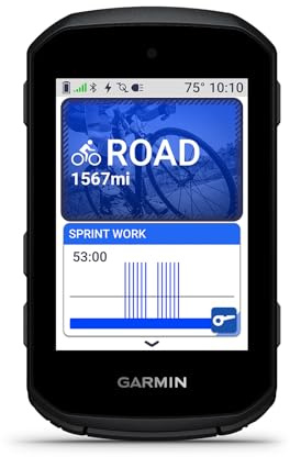 Garmin® Edge® 550, Compact GPS Cycling Computer, Vivid Color Display, Bike-Specific Mapping, Advanced Training and Performance Insights