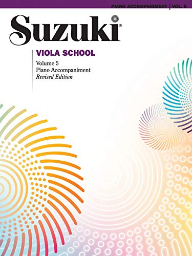 Suzuki Viola School Piano Accompaniment, Volume 5 (Revised): Piano Accompaniments