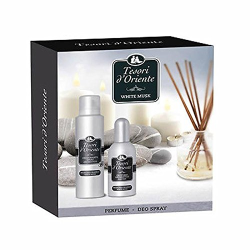 Eau de Toilette 100 ml + Deo Spray 150 ml, Doppelpack, weißer Moschus