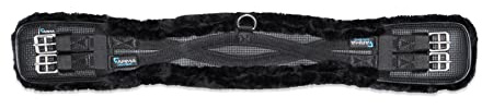Shires ARMA SupaFleece Dressage Girth - Elastic - Black 30