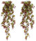 TIANLIN 2 Stück Hängepflanze Künstlich, 80cm/2.62ft Künstliche Hängepflanzen Außen, Herbstdeko Outdoor für Zuhause Hochzeit Kamin Party Weihnachten