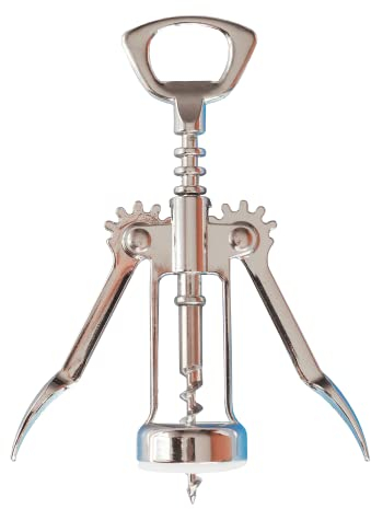 Cavatappi a Leva Professionale Sommelier - Tirabuscion Apribottiglie Vino Apri Bottiglia Cava Tappi Levatappi Accessori per Vino e Birra, Tappi a Corona, di sughero, di Silicone