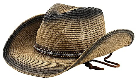 Sombrero de paja para hombre, sombrero de panamá, sombrero de vaquero, sombrero de verano, antiUV, sombrero de paja para el sol con ala ancha, sombrero de playa, sombrero de verano para mujer, gorra