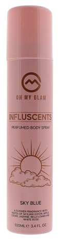 Oh My Glam Influscents Spray corporel Bleu ciel 100 ml