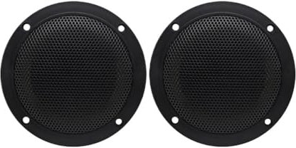 ATUMY Lautsprecher Horn 4 Zoll 160W 2-Wege-Bootslautsprecher wasserdicht für Badezimmer, Outdoor, Camper, SPA, UV-beständige Musik mit Unterputzmontage Audio Hochtöner