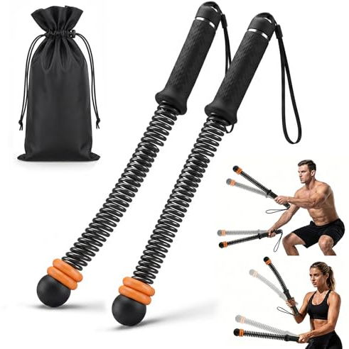 Cordes de Bataille Sans Corde, Corde d'EntraîNement Portable, RéSistance Ajustable, Appareil de Fitness Silencieux pour La Maison, Parfait pour Le Hiit, Le Renforcement Musculaire et Le Cardio (43 cm)