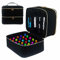 Tebinzi Nagellack-Organizer für 40 Flaschen (15 ml) und eine Nagellampe, Nagellack-Tragetasche, Reise-Aufbewahrungstasche für Maniküre-Set (nur Tasche)