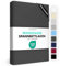 JACOBSON Spannbettlaken 180x200-200x220, Premium Mikrofaser Spannbetttuch 160g/m², BOXSPRINGBETT & ÜBERLÄNGE (180x200cm - 200x220cm, Anthrazit)
