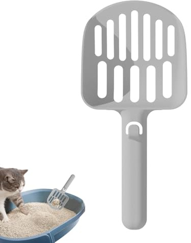 Generico Paletta per Lettiera,Setaccio Fine per Gatti di Grandi Dimensioni - per Animali Domestici da Appartamento Esterno Interno Viaggio