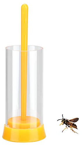 Pssopp Bienenkönigin Marker Kunststoff langlebig Königin Kennzeichnung Käfig Flasche Biene Kennzeichnung Catcher weichen Kolben Bienenkönigin beschriftet Flasche Imker Werkzeug