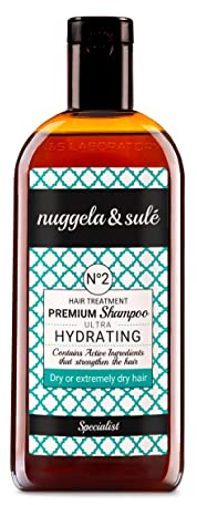 Nuggela & Sulé Ultra-Hydrating Shampoo for Dry or Very Dry Hair. With Botanical Oils. Rich, Nourishing Cream Formula. 1 x 250 ml