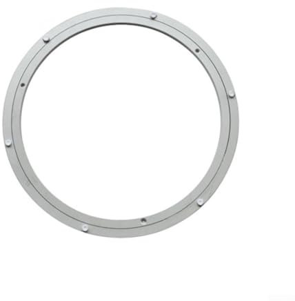 Besttoolifes Swivel Turntable, Heavy Duty Aluminium Alloy Rotating Bearing Turntable Round Dining Table Smooth Swivel Plate Lazy Susan For Easy Access To Dishes And Decor(12in)