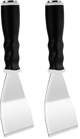 Mister Rui 2 Pack 3 Bent Heavy Duty Scraper, Hammer End with Pole Socket