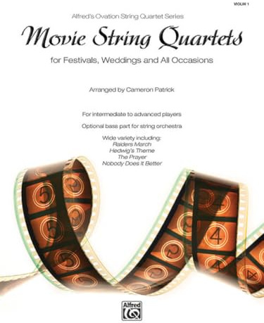 Patrick cameron movie string quartets violin 1 book: for Festivals, Weddings and All Occasions