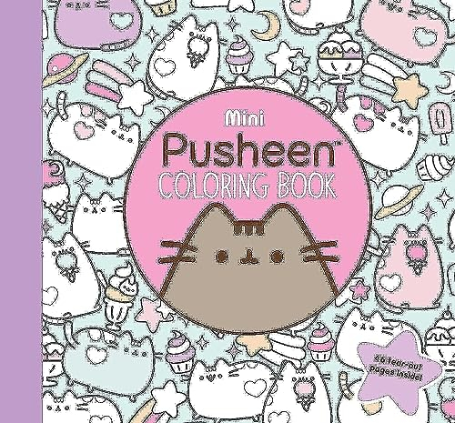 Mini Pusheen Coloring Book