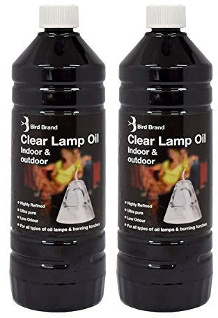 Lampe à huile d’intérieur x2, lanterne premium 1 L raffinée.Idéale pour une utilisation en intérieur ou à l’extérieur.