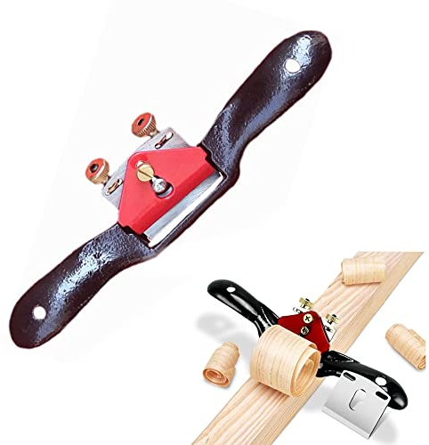 MINGZE Cepillo de carpintero, Garlopa de carpintería, herramienta de trabajo, Plano de banco Cepilladora manual de madera para carpintero de madera dura (9 pulgadas)