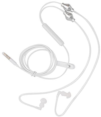 Auriculares con cable, Auriculares con cable, Auriculares de teléfono Auriculares de tubo de aire Micro para teléfono con 1 Manual Auriculares con cable Auriculares con cable para auriculares de tubo