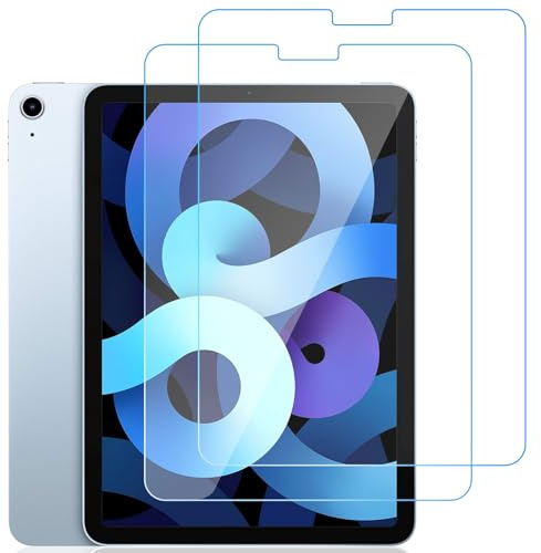 Whioltl 2-Pack Screen Protector for iPad Air 5th 4th Generation (iPad Air 5 2022 / iPad Air 4 2020, 10.9 Inch) and iPad Pro 11 Inch, Pen and Face ID Compatible, Tempered Glass Film 9h HD Case Friendly