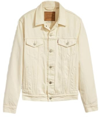 Levi's The Trucker Veste blanche, Lumière Everlasting, L