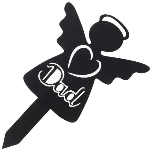 Estaca Conmemorativa Decoración Del Cementerio Estaca Del Ángel En El Patio Letrero Conmemorativo Marcador De Tumba Homenaje Al Padre Condolencias