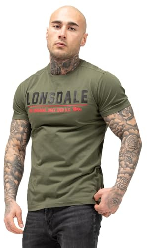 Lonsdale Crantock Short Sleeve T-Shirt L