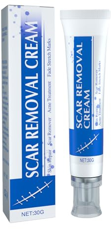 Crema De Extracción De Cicatrices, 30 G De Crema De Cicatrices, Removedor De Cremas Para Trabas Para Cicatrice Viejas, Cicatrice Naturales Gel Para Cesárea, Acné Y Quemaduras Para Niños Adultos