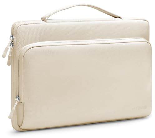 HYZUO 13,3-14 Tum Laptopväska Fodral för MacBook Pro 14 M5, Sand | för MacBook Pro 14 M5-M1 Pro/Max A3426 A3427 2026-2021, 13,3 MacBook Air/Pro, 13,8/13,5 Surface, 13 13,3 HP Dell Lenovo