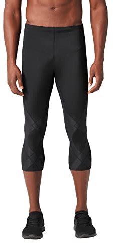 CW-X Men's Stabilyx 3/4 Compression Tights, 225806