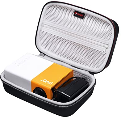 XANAD Bolsa para mini proyectores PVO pequeño para dibujos animados y accesorios