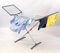JUWEL Premium Standtrockner FASHIONDRY Plus (Maße geschlossen: ca. 122 × 57 × 13,5 cm, windfest, Kippsicherheit, platzsparend, Hochleistungsmagnete in den Füßen) 40124