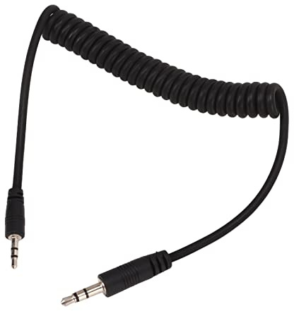 Camcorders Remote Control, Shutter String Cable for EM Series, Flash Sync Cord with 3.5mm and 2.5mm Jack, Remote Shutter Release Cord